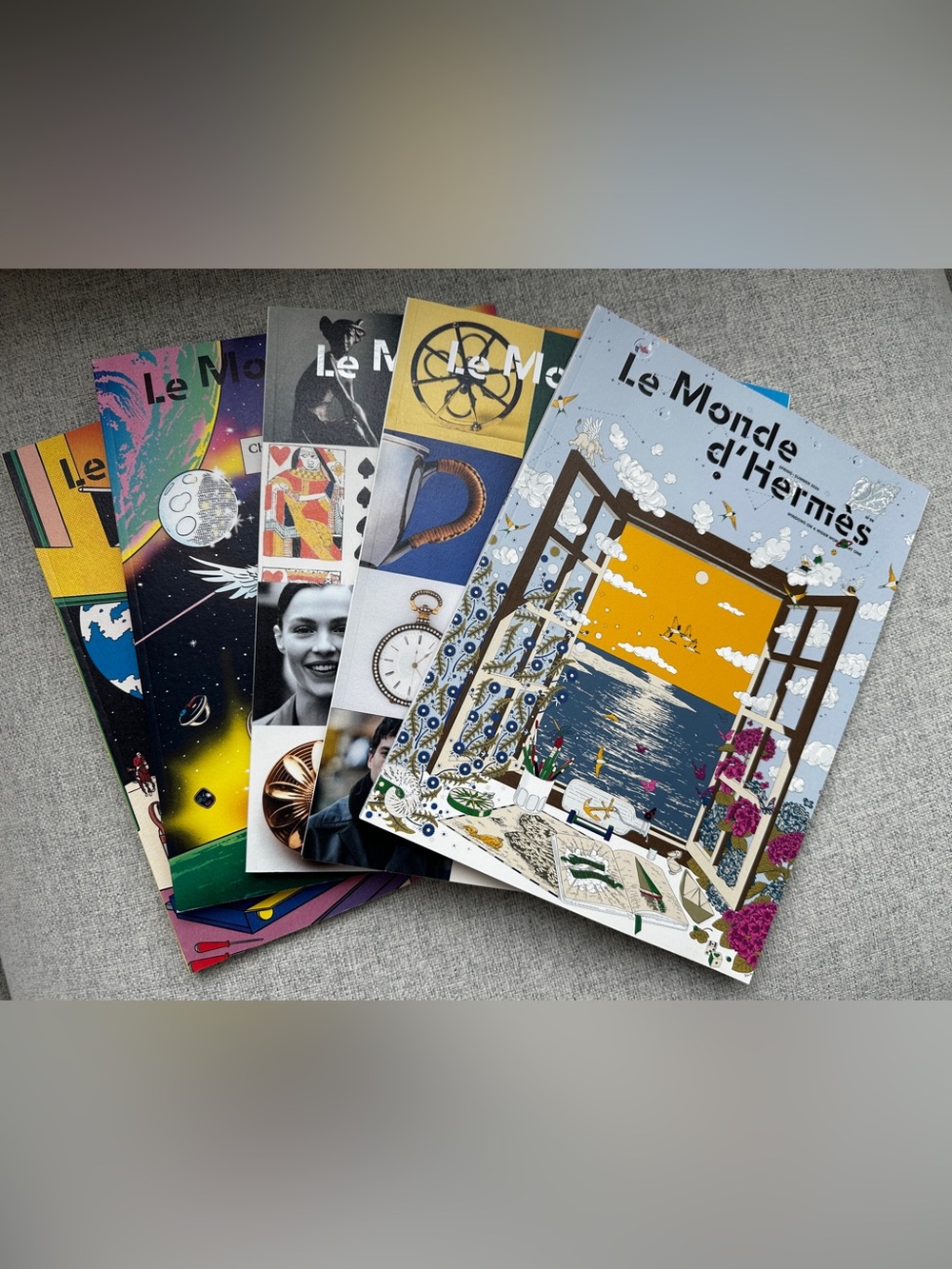 Set of 5 Hermes Le Monde d’Hermès Magazines